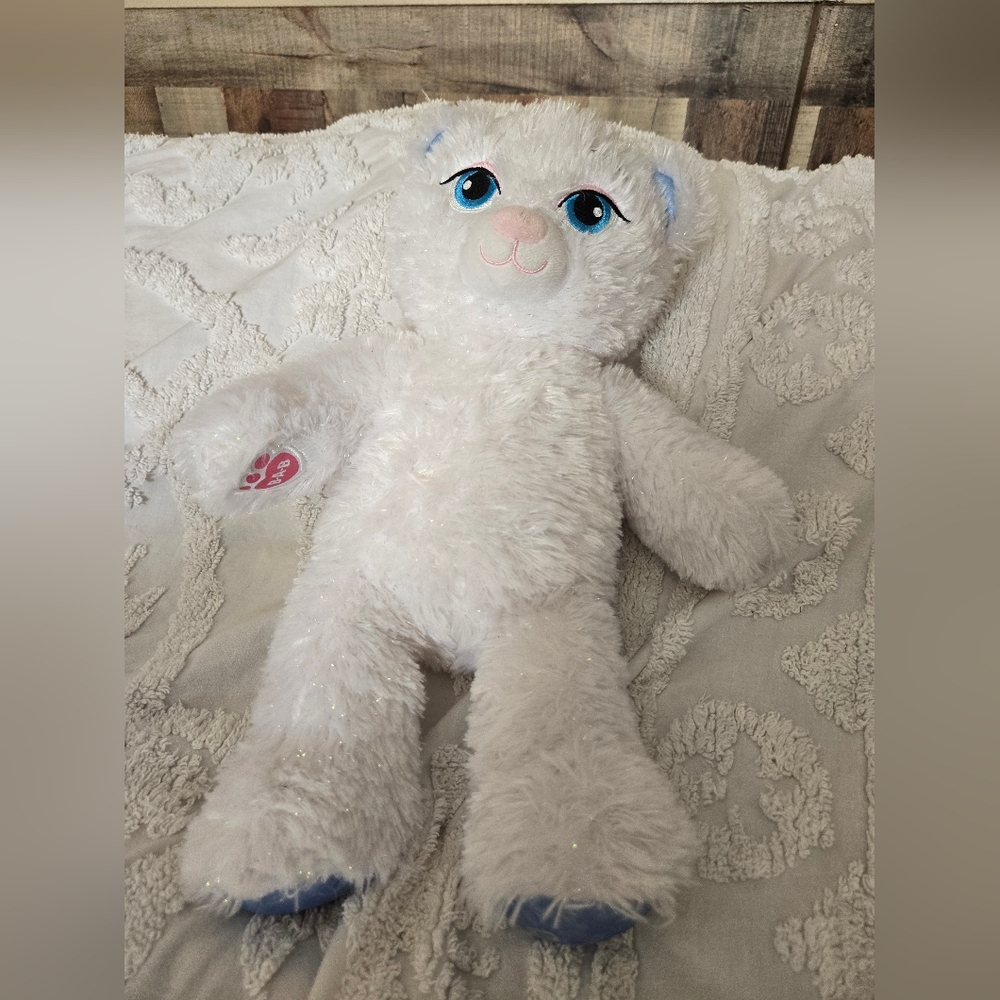 Build A Bear Frozen II Elsa Sparkly Plush Bear